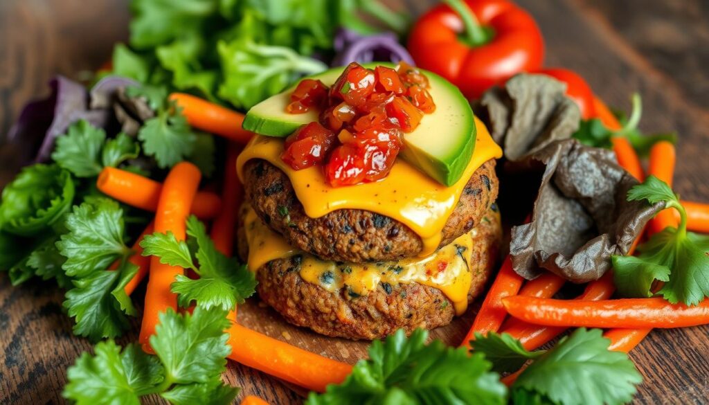 plant-based patty