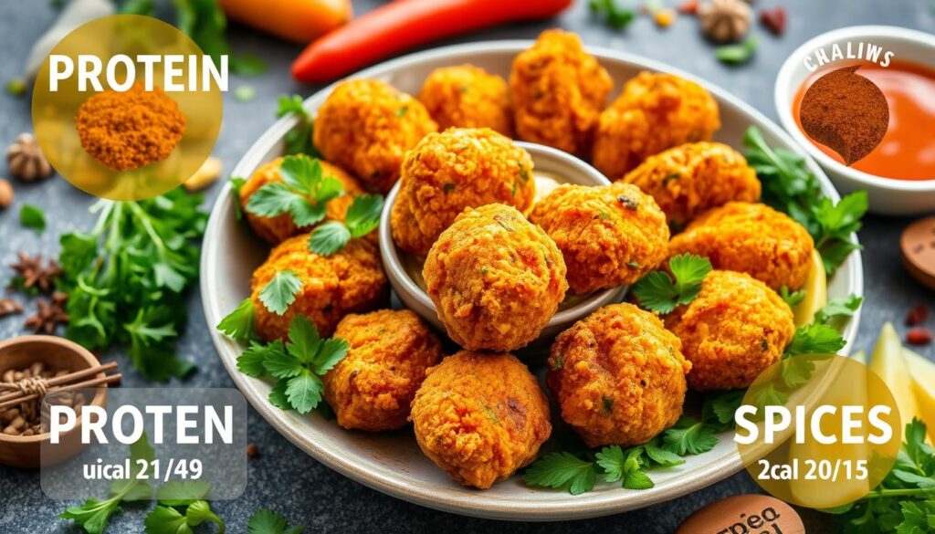 spicy chicken nuggets nutrition