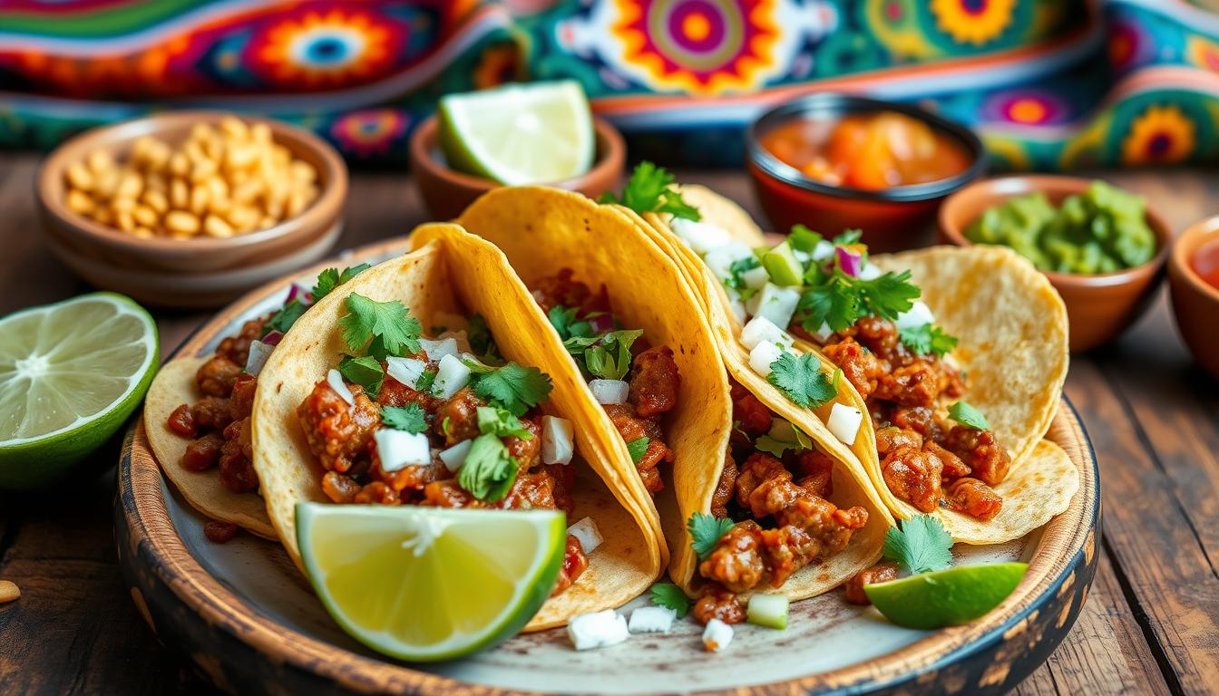 tacos chorizo